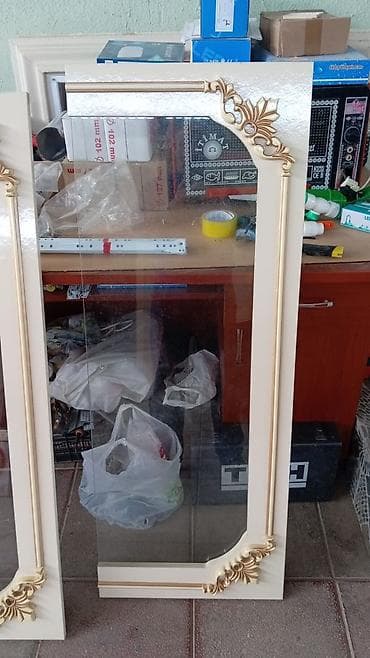 otaq qapıları taxta: 2 qapılı, Siyirməli, Bej, Digər material, Açılan, Düz dolab — 3