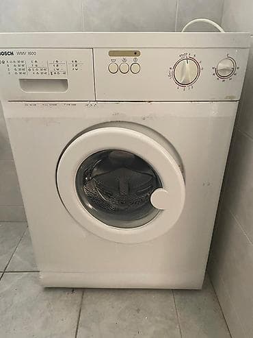 Bosch WMV 1600 paltaryuyan maşın - Ön yükləməli model - Mexaniki — 4