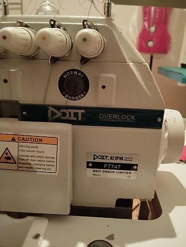 rom pro: Tikiş maşını Yeni,Overlok, 5 saplı, Ünvandan götürmə — 7