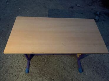 dikt taxta: Компьютерный стол, Нераскладной, Фанера, Прямоугольный стол — 4