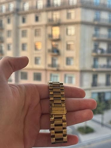 Toy paltarları və aksesuarları: Qol saatı, Michael Kors, rəng - Qızılı — 3