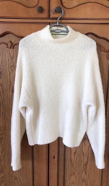 stringer alt geyimi: Sviter, Benetton, Standart, rəng - Ağ — 1