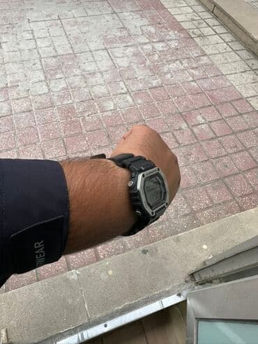 elektron sigaretler: İşlənmiş, Qol saatı, Casio, rəng - Qara — 2