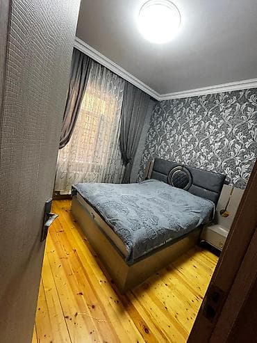 emircan kiraye ev: 3 otaqlı mənzil – zövqlü dizaynlı və tam mebellə - Geniş qonaq otağı — 5