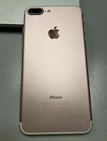 IPhone 7Plus Rose Gold 128 Gb. Her bir şeyi işlekdi,barmaq izinden