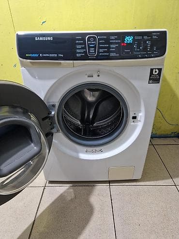 notebook ehtiyat hisseleri: Paltaryuyan maşın Samsung, 7 kq, İşlənmiş, Avtomat, Qurutma var, Kredit yoxdur, Ödənişli çatdırılma — 4