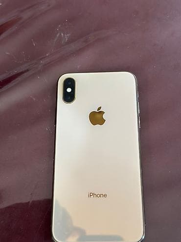 iphine 8: IPhone X, Qızılı, Zəmanət — 1