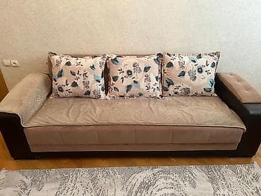 obyekt ucun divan: Divan, İşlənmiş, Bazalı, Vеlur parça — 1