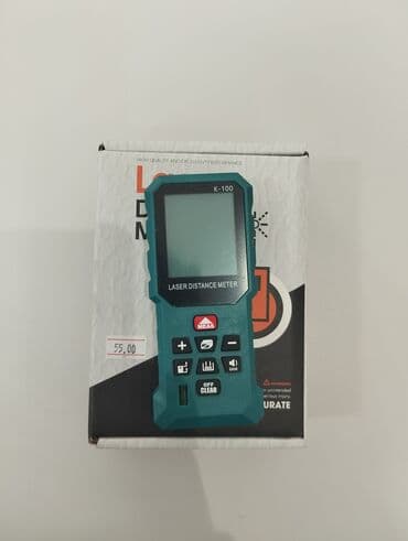 lazer metre qiymeti: Yeni Lazer məsafə ölçən, Hesablama funksiyalı, Rəngli displey, Pulsuz çatdırılma — 1