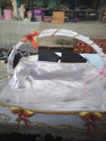 xonca şəkilləri: Bəzəkli mərasim səbətləri - Dairəvi formalı, tutacaqlı dekorativ — 6