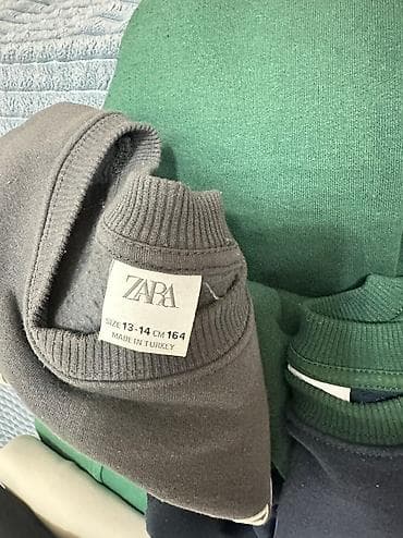 geyim modelleri: Svitşot, Zara, rəng - Qara — 5