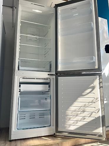 sharp soyuducu servis: İşlənmiş 2 qapılı Bosch Soyuducu Satılır, rəng - Boz — 2