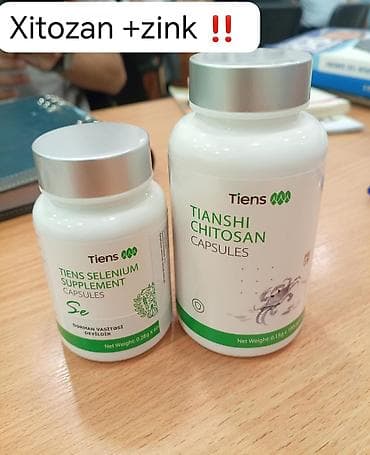 Tiens markalı qida əlavələri dəsti Məhsullar: - Tiens Selenium