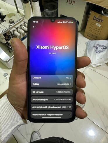 redmi 15 qiyməti: Redmi 14C, 256 GB, rəng - Qara, Sensor — 7