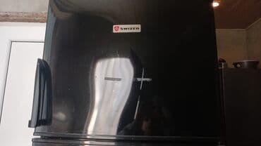elektrik ev esyalari: İşlənmiş 2 qapılı Swizer Soyuducu Satılır, rəng - Qara — 2