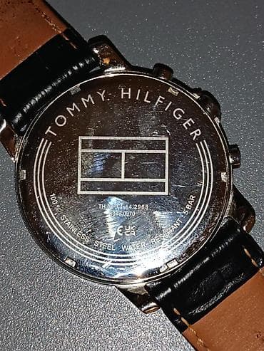 ucuz saat: Tommy Hilfiger kişi üçün original qol saatı, ideal vəziyyətdədir — 3