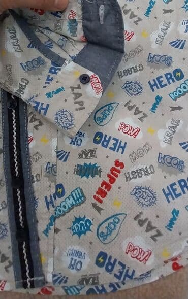 детские вязаные кофты: Köynek.oğlan.9-yaş uşaqa yaxşı olar.Uzun qol. AZ geyinilib.prablemi — 4