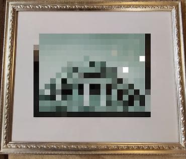 rəsm seti: Çərçivə 40 x 50 sm, Taxta — 3