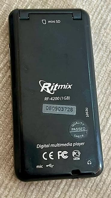mp3 kart: Retro Ritmix MP3/MP4 Pleyer (Kolleksiya üçün) Növü: MP3 / MP4 — 3