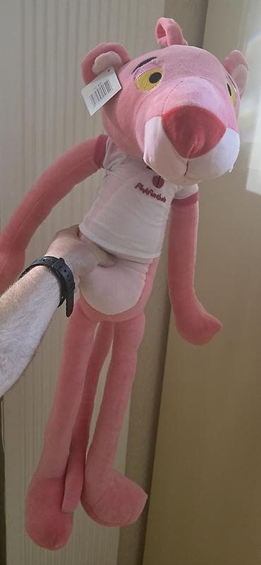 oyuncağ: Pembe Panter plyuş oyuncağı - Rəng: çəhrayı/pembe tonları, ağ detal — 2
