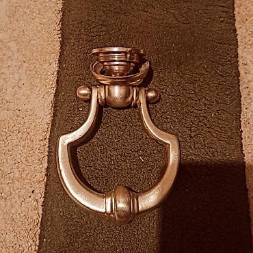 Furnitura və aksessuarlar: Misin qapı döyməsi (door knocker) - Material: bərk pirinç/metal — 2