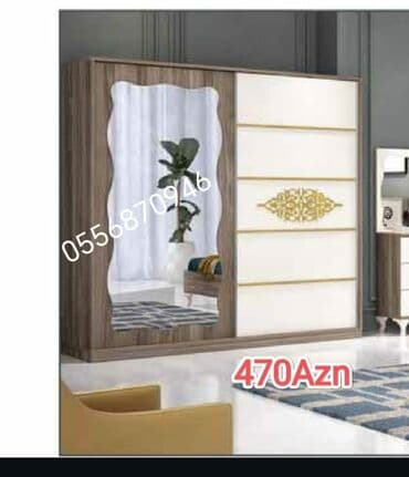 ofis dolab: Yeni, Açılan, 3 qapılı Düz dolab, Qarderob, paltar dolabı, Azərbaycan — 8
