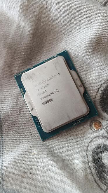 Prosessorlar: Prosessor Intel Core i3 12100F, 3-4 GHz, 4 nüvə, İşlənmiş — 3
