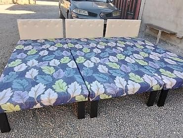 mebeller: Təknəfərlik çarpayı, Bazasız, Matras ilə, Siyirməsiz — 4