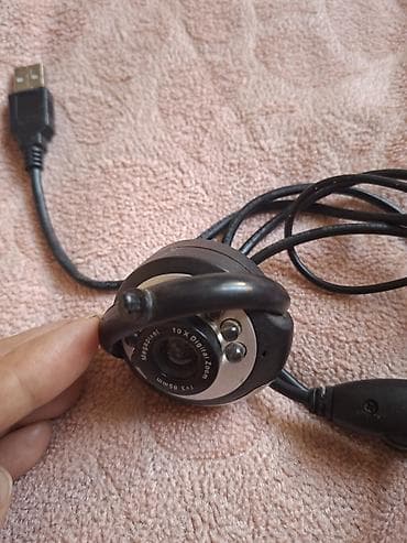 avtomatik səs yazma: USB veb-kamera. Komputere, smart telviziyaya qoşmaq üçün.İşləyir. Təzə — 3