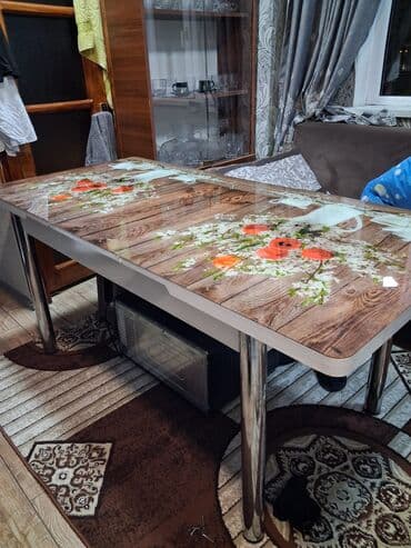 Masalar: Mətbəx masası, Yeni, Metal, Kvadrat masa — 5