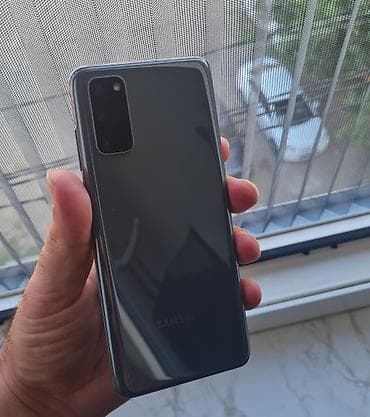 hard disk pc: Samsung Galaxy S20, 128 GB, rəng - Boz — 1