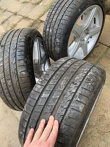 kreditle disk teker: İşlənmiş Disk təkər AMG 265 / 35 / R 18, 5 Boltlu — 10