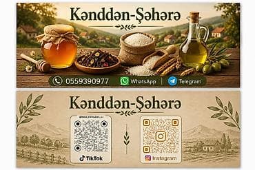 bal satışı: Kənddən-Şəhərə – kənd təsərrüfatı mənşəli təbii ərzaqların seçimi - — 1