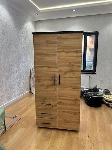 Yeni, 2 qapılı, Açılan, Düz dolab