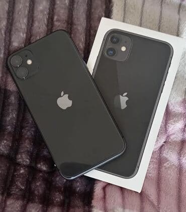 iphone 9 telefon: IPhone 11, 128 GB, Qara, Face ID — 1