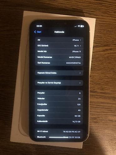 iphone 7 plus 64: IPhone 11, 64 GB, Ağ, Face ID — 6