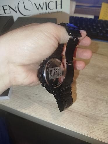 Qol saatları və aksesuarlar: Qol saatı, Diesel, rəng - Qara — 3