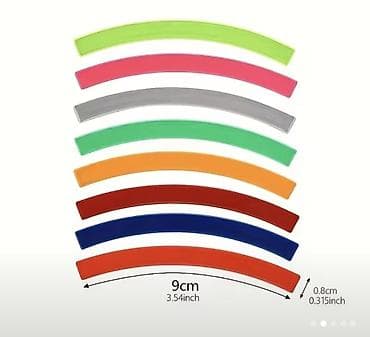 veli: Velosiped təkəri üçün reflektor yapışdırıcı zolaqlar Məhsul təsviri — 2