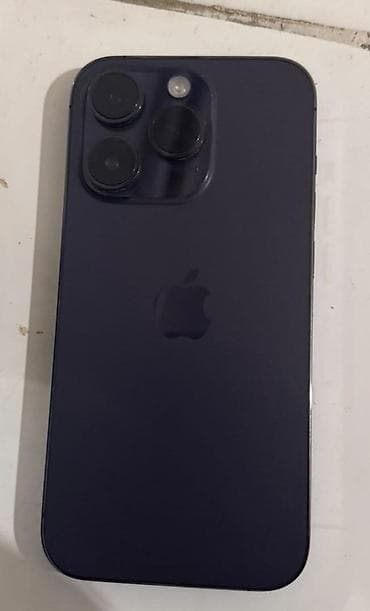 telefon 80 azn: IPhone 14 Pro, 128 GB, Deep Purple, Face ID — 2