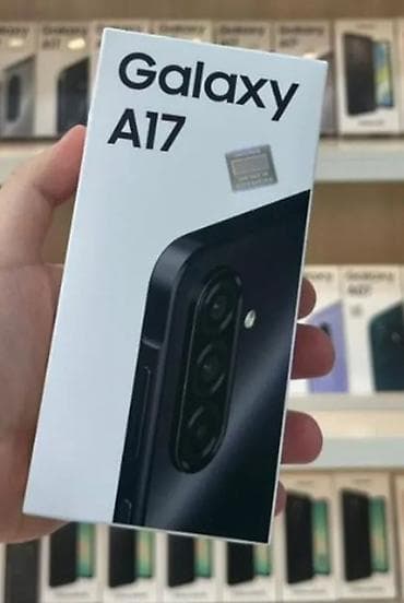 samsug s8: Samsung Galaxy A17, rəng - Qara — 1