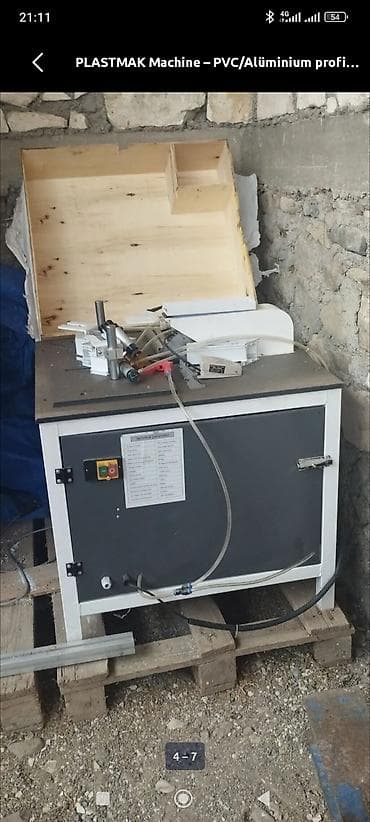 sumqayit plastik qapi pencere: PVC/Alüminium pəncərə-qapı istehsalı üçün avadanlıq dəsti. iki ədəd — 3