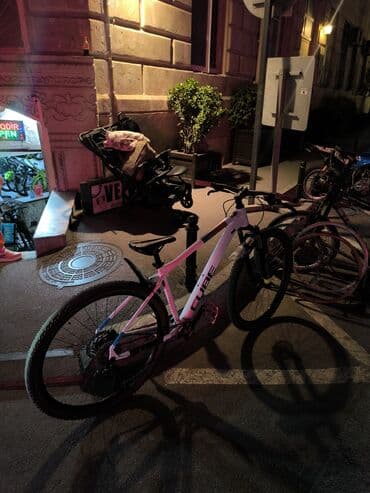 qiz ucun velosiped: Dağ velosipedi Cube, 29", sürətlərin sayı: 9 — 3