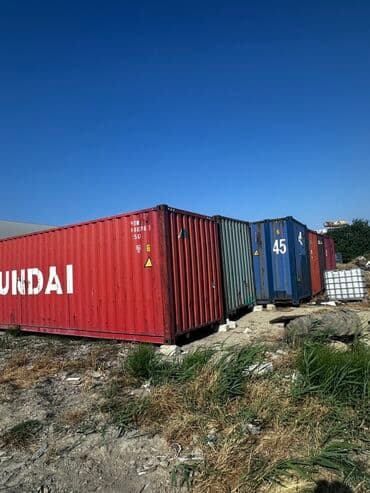 ucuz vaqon: Yaşıl rəngdə, 45G1 ölçülü, CCLU 694268 7 seriyalı dəniz konteyneri — 3