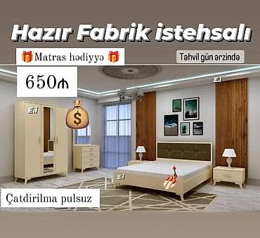 Yataq otağı dəsti rəng seçimi var lalafo.az -da Yataq otağı dəsti rəng seçimi var