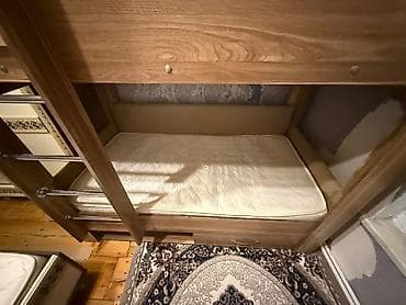 bambu matras: Oğlan və qız üçün, Çarpayı, Matras ilə, Siyirməli, Laminat — 4