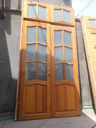 Входные двери: Otaq qapıları - Material: təbii ağac (şam tonlarında), laklı səth - — 3