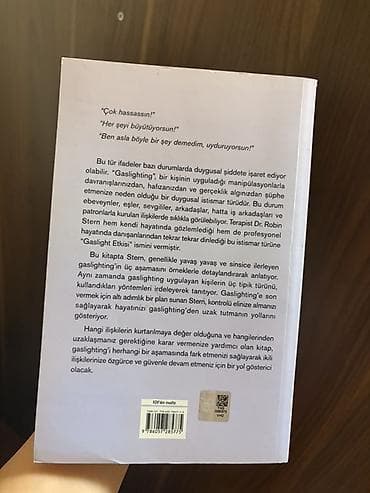 bas gitara: Məhsul: “Gaslight Etkisi – Psixoloji Manipulyasiya” kitabı Müəllif — 2
