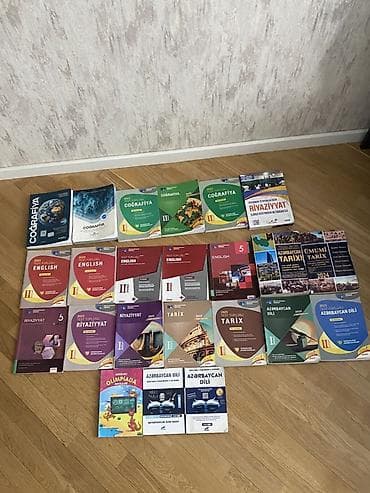Məktəb və abituriyent hazırlığı üçün geniş dərslik və test topluları — 1