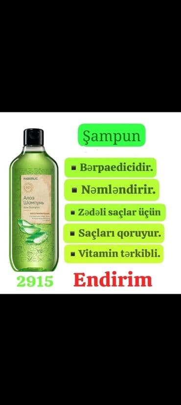 tktx krem: Bərpaedici" Aloe Şampunu bütün saç növləri üçün əla seçimdir. Aloe — 1