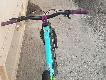 velobet: Dağ velosipedi – FULL BIKE brendi - Rəng: tünd bənövşəyi–mavi ombre — 3
